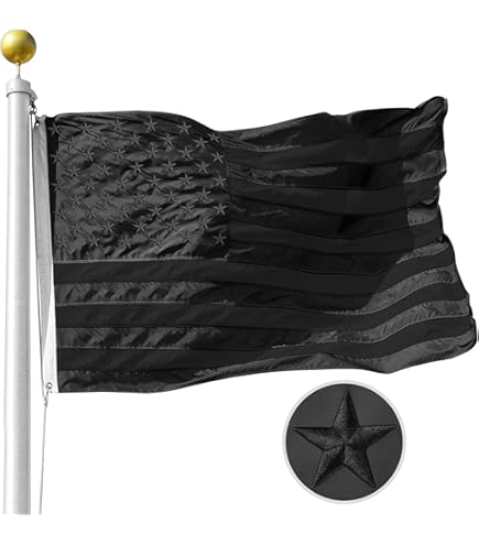 DRT TIK BLACK FLAGG 10 ANNIVERSARY 珍しい Amazon.com : Black American Flag 6x10 ft: Heavy Duty US Flag Made